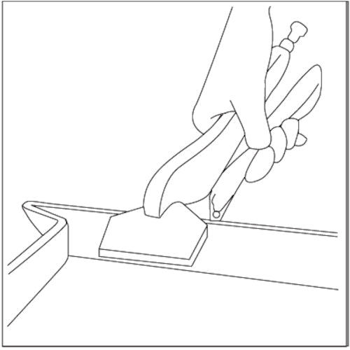 エビ バイスプライヤー 板金用 197mm VB200N 1 丁
