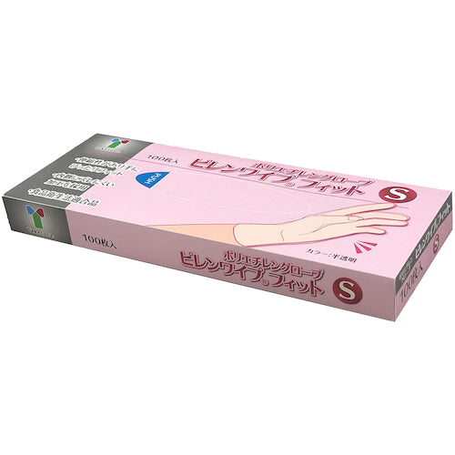 Taketora Disposable Gloves Pyren Wipe Fit S 100 pieces 082002 1 box
