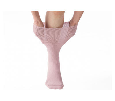 Ayumi's socks (stretchy) both feet 4302 / Free size Pink 1 pair