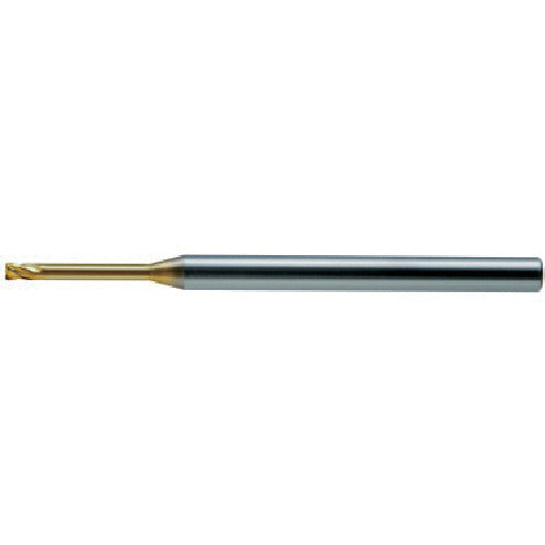 Union Tool Carbide End Mill HLRS 4-Blade Long Neck Radius φ1 x R0.1 x Effective Length 8 HLRS4010-01-080 1 Piece