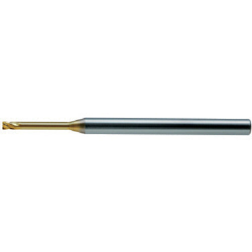 ユニオンツール 超硬エンドミルHLRS 4枚刃ロングネックラジアス φ2×R0.1×有効長6 HLRS4020-01-060 1 本