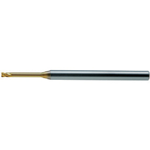 ユニオンツール 超硬エンドミルHLRS4枚刃ロングネックラジアスφ2.5×R0.1×有効長30 HLRS4025-01-300 1 本