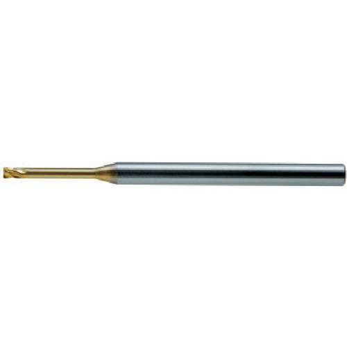 Union Tool Carbide End Mill HLRS 4-Blade Long Neck Radius φ4 x R0.2 x Effective Length 8 HLRS4040-02-080 1 Piece