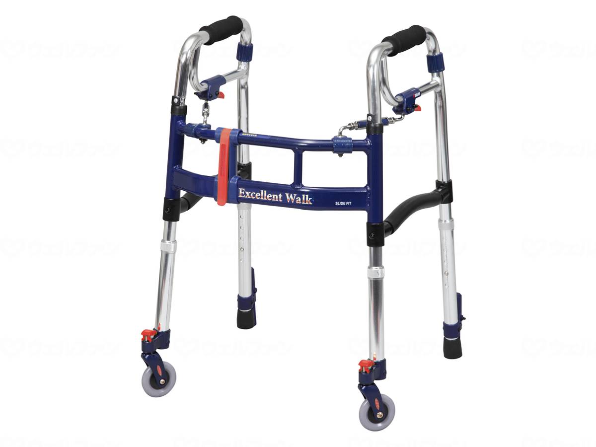 Yuba Industry News Slide Fit EX 3 inch Caster Type Silver Mini