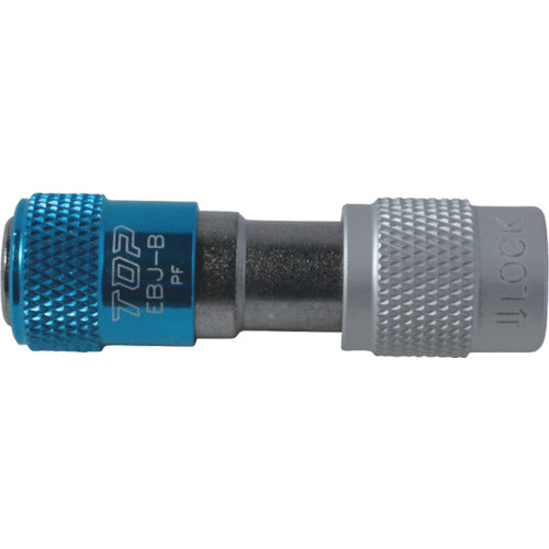 TOP 원터치 비트 조인트(하구멍용) 블루 EBJ-B 1개
