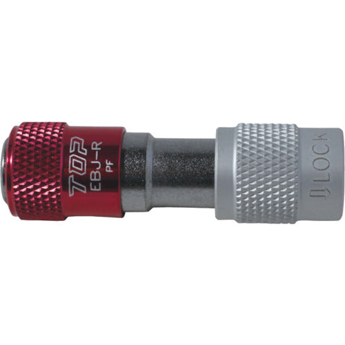 TOP 원터치 비트 조인트(하구멍용) 레드 EBJ-R 1개