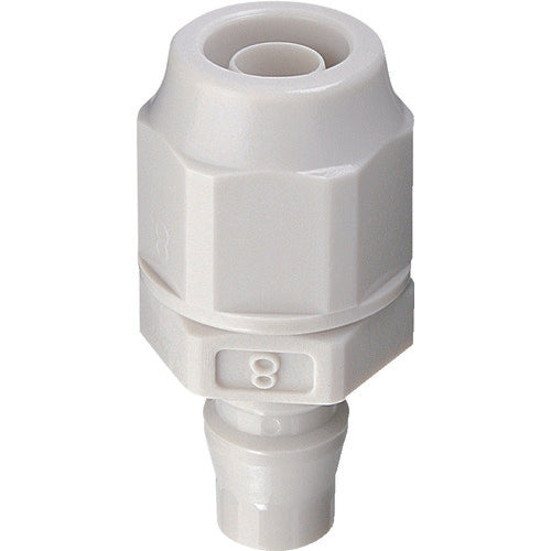 JOPLAX Resin Plug, Suitable for Hose Inner Diameter x Outer Diameter 8 x 12, For Hose Installation, JN-8W, 1 Piece