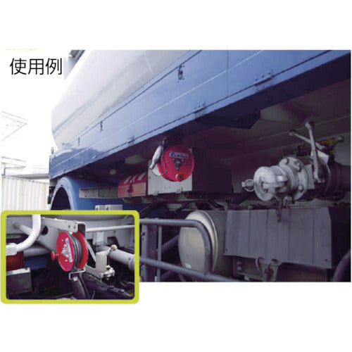 Reelex 수동 권 접지 릴 2.0SQ×10m 50A 접지 클립 부착 ER-7210M 1대