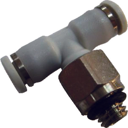 CONVUM Tube Fitting Male Branch Tee Compatible Tube Outer Diameter D: 4 x 4 mm Connection Size: M5 x 0.8 WPT04-M5C 1 pc