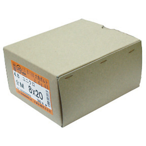 코노에 육각 볼트 스틸 유니클로 전나사 M12×80 (50개입) BT-SS-1280 1상자