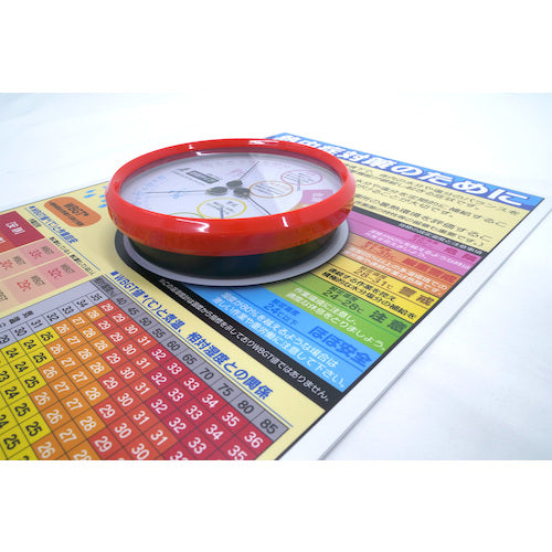 Green Cross Heatstroke Warning Sign (with rainproof thermometer and hygrometer) 1179041000 1 unit