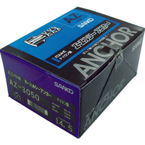 Sanko Techno ALC Anchor AZ Female Thread Type Inch Thread AZ-3050 50 Pieces