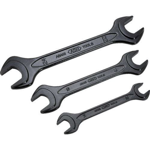 ASH 丸形両口スパナ強力タイプJISH50mm×60mm SW5060 1 丁