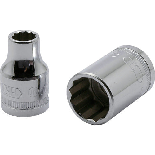 ASH 12각 소켓 12.7□×8mm VS4080 1개