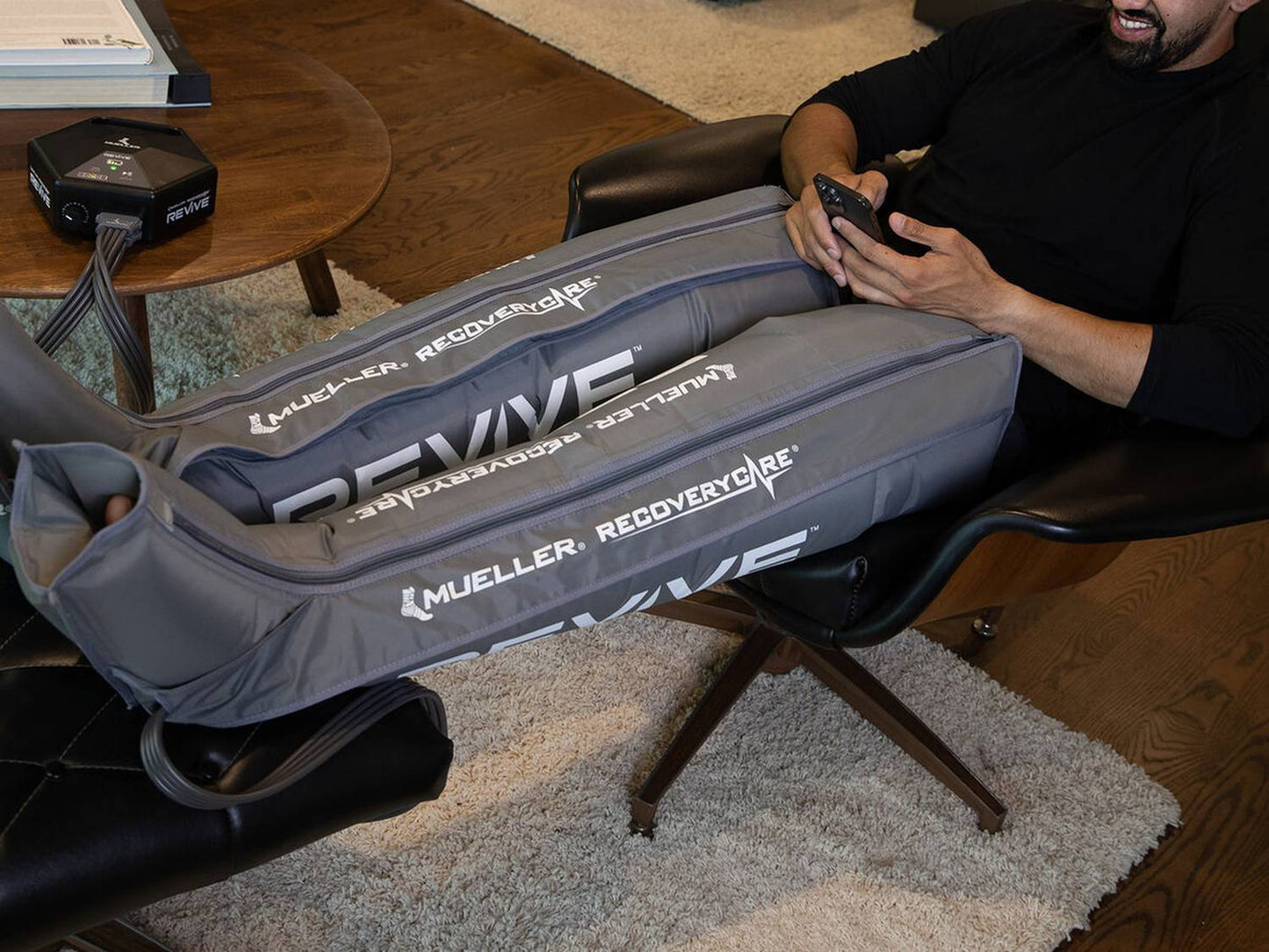 ミューラージャパン家庭用エアーマッサージ器リヴァイブM2フルレッグパック M