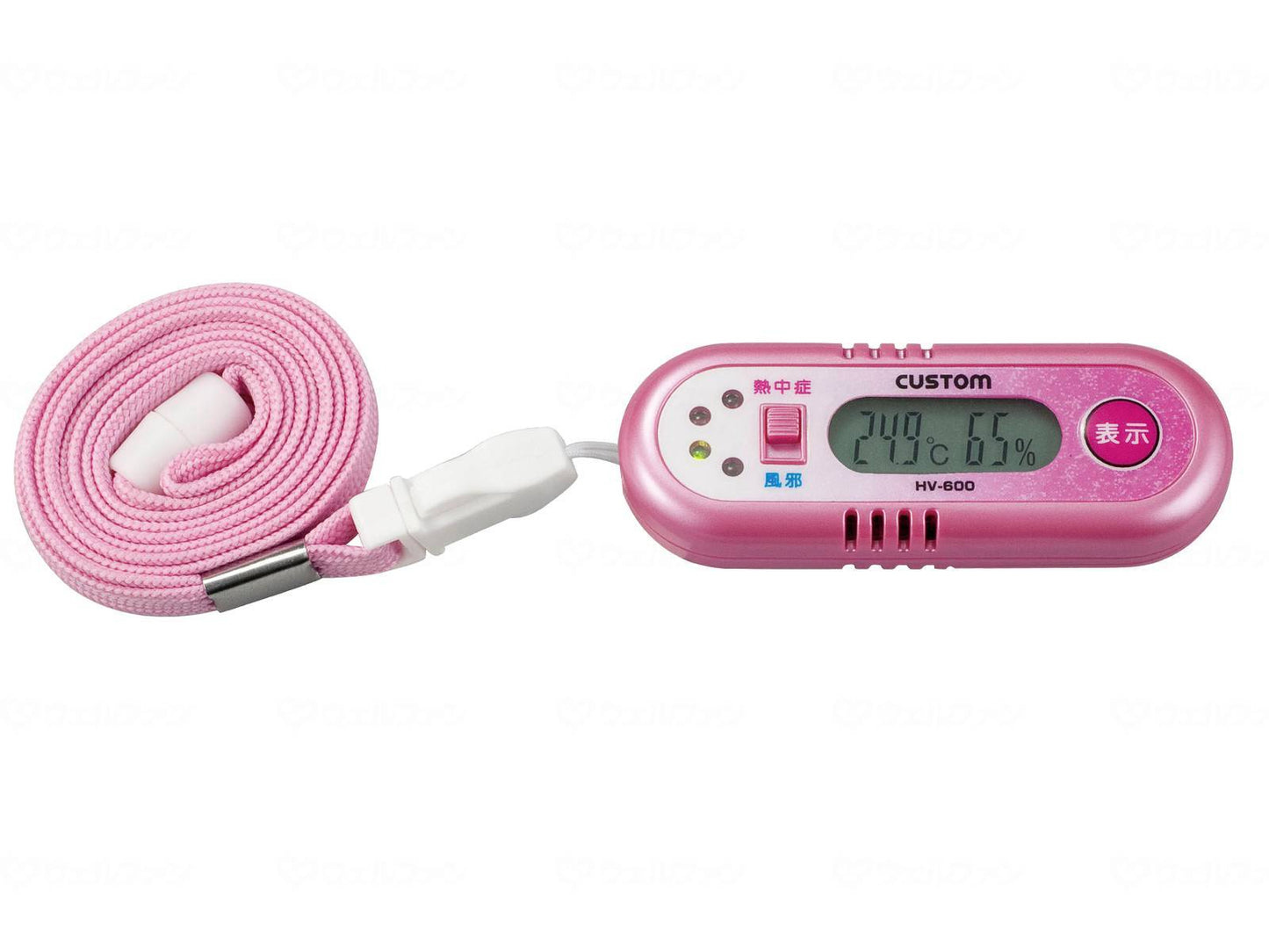 맞춤형 휴대용 열사병 지수계 HV-600 핑크