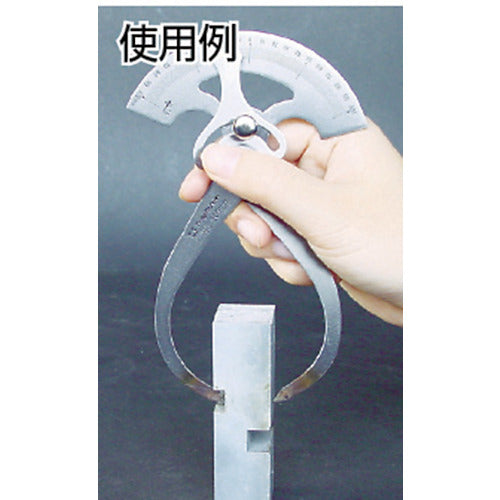 SK Caliper with scale for both inside and outside use 100mm GCC-100 1 piece