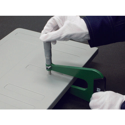 SK U字形鋼板マイクロメーター フレーム長さ100mm MC203-100U 1 台