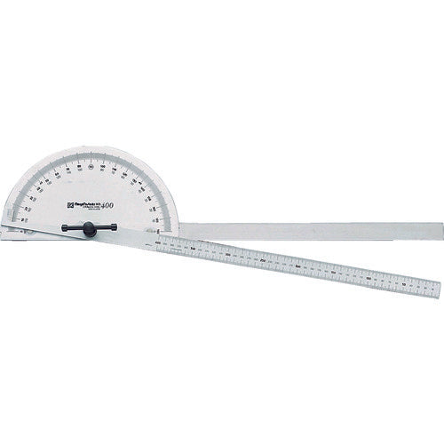 SK プロトラクター No.400 2本竿 シルバー仕上 PRT-400SW 1 個