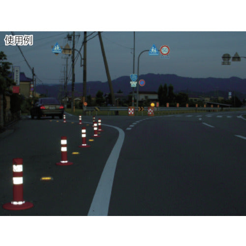 日東エルマテ 再帰反射テープ 20mmx10m イエロー HT-20Y 1 巻