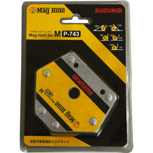 SUZUKID マグホールドシックスM P-743 1 個