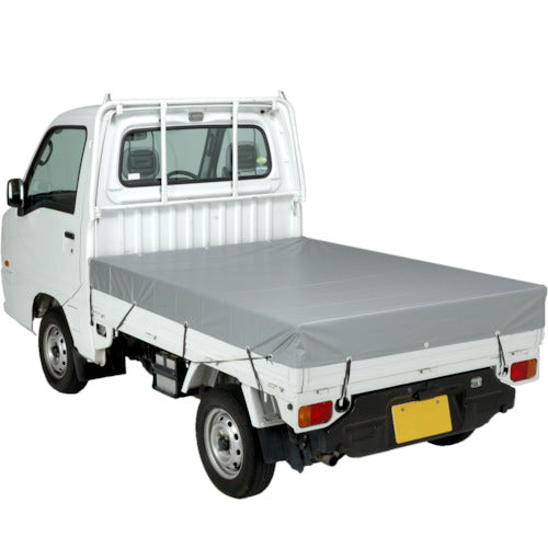 Hagiwara Tarpaulin Truck Sheet No. 2 Small Truck Silver/Orange 2.3m x 3.5m TPS-02 1 Sheet