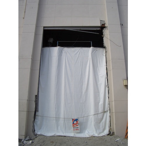 하기와라 화이트 방염 시트 3.6m×5.4m WHBO3654Y 1장