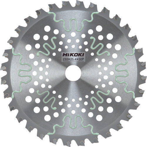 HiKOKI Brushcutter Tip Saw 230X2.2X25.4mm 32 Teeth 0068-4571 1 Piece