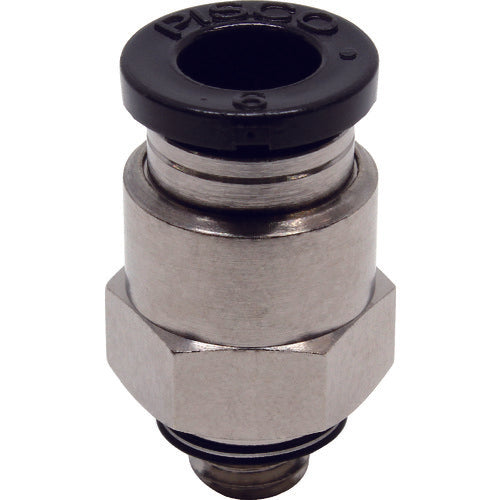 PISCO チューブフィッティング ストレート 適合外径6mm 接続口径M6×1 PC6-M6 1 個