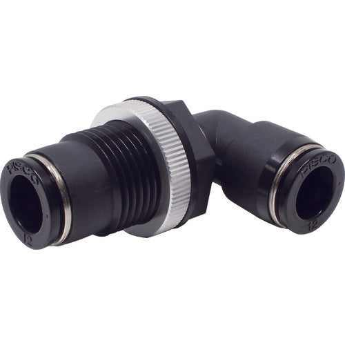 PISCO チューブフィッティング 隔壁ユニオンエルボ PML12 1 個