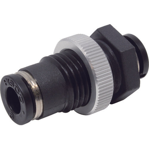 PISCO Tube Fitting Bulkhead Union P 6 x 6 PMP6 1 pc