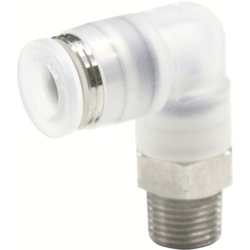 PISCO Tube Fitting Elbow PP Type Tube 6 Connection Size R1/8 SUS PPL6-01SUS 1 pc