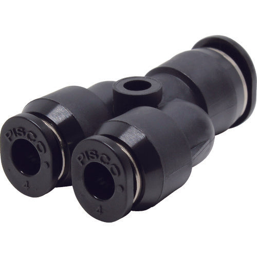 PISCO 튜브 피팅 미니 타입 위경 유니온 와이 6×4 PW6-4M 1개