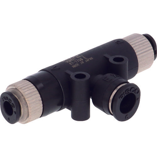 PISCO Vacuum Generator, Pipe Union Straight, Centralized Exhaust, VUH07-44J, 1 pc