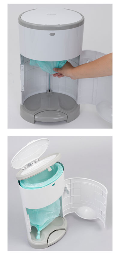 Color Korbell "Diaper Pot" / NI2816 White 1 piece