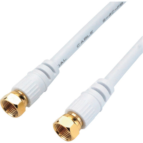 HOLIC Antenna Cable 7m White Both Sides Screw Type Connector HAT70-115SSWH HAT70-115SSWH 1 Piece