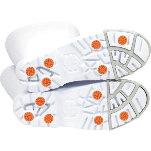 スティコ 防滑長靴 STICO 24CM ホワイト SEB-20-WH-24 1 足