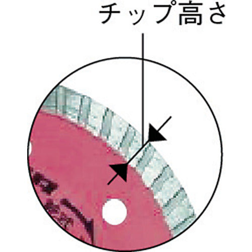 모토유키 다이아몬드 커터 글로벌 쏘나베피타(건식) 외경 105mm NP-105 1장