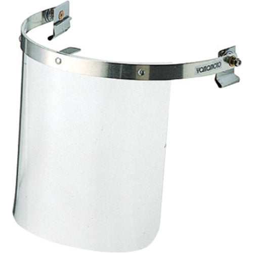 YAMAMOTO 防災面 ヘルメット取付型 透明 差し込みタイプ 270A 1 個