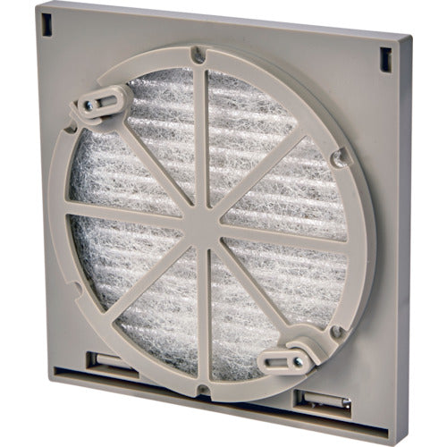 TRUSCO Plastic Gallery Indoor round hole mounting type TGPR-90W 1 unit