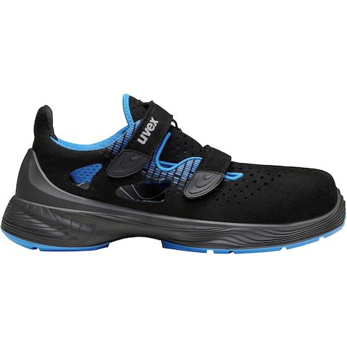 UVEX ウベックス1G2サンダルS1SRCブラック/ブルー25.5CM 6828640 1 足