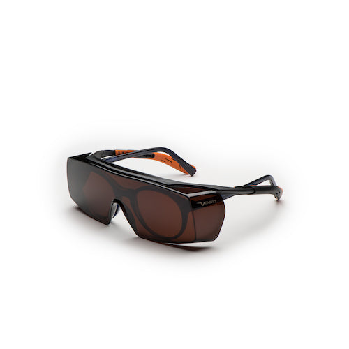 ユニベット 一眼型保護メガネ オーバーグラス 5X7 アンバーレンズ 5X7.01.00.09 1 個