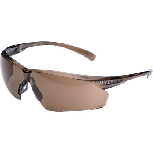Univet Double Eye Protective Glasses 505UP Brown 505U.00.00.18 1 pc