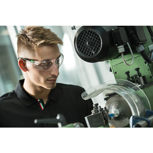 Univet Double Eye Protective Glasses 506UP Black x Green 506U.06.01.00 1 pc