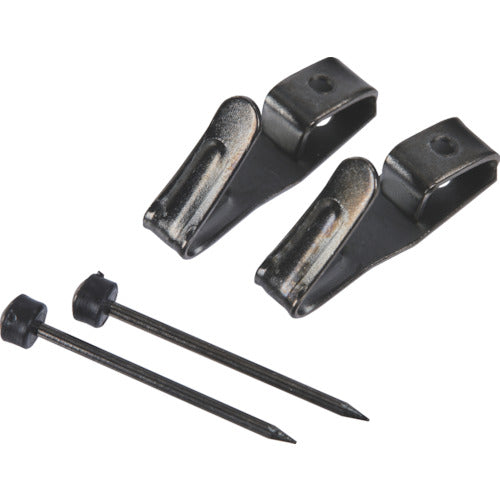 TRUSCO 석고 보드 목벽용 후크 1개 바늘 블랙 FRW-1001 1봉