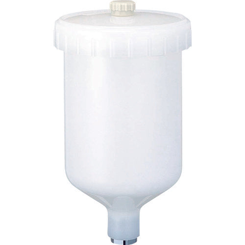 アネスト岩田 スプレーガン用塗料カップ(重力式用) 重力式カップ(樹脂) 600ml 取付ネジ:M16×1.5 PCG-6P-M 1 個