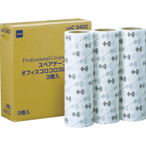 ニトムズ オフィスコロコロスペア320 40M (3巻入) C3400 1 箱