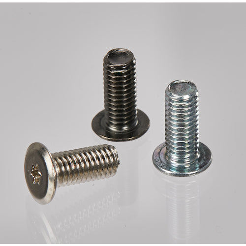 TRUSCO ヘックスローブ超極低頭ねじ 黒ニッケル M5×16 20本入 B181-0516 1 PK