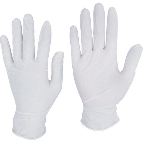 Teijin Nitrile Gloves Powder-Free White LL NBR-PF10W-LL 1 Box