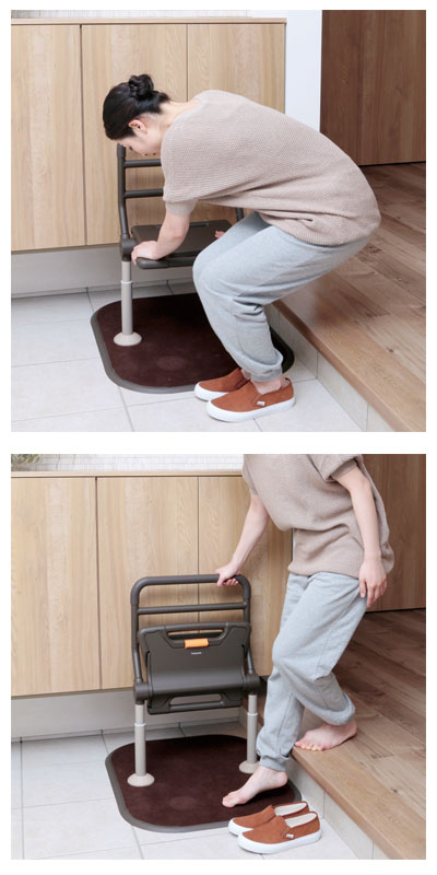 折りたたみ可能な面手すり スタンディ / PN-L80401 1 台